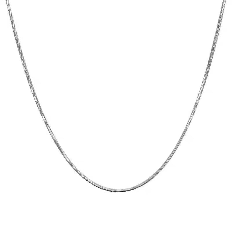 18-inch Short Square Necklace