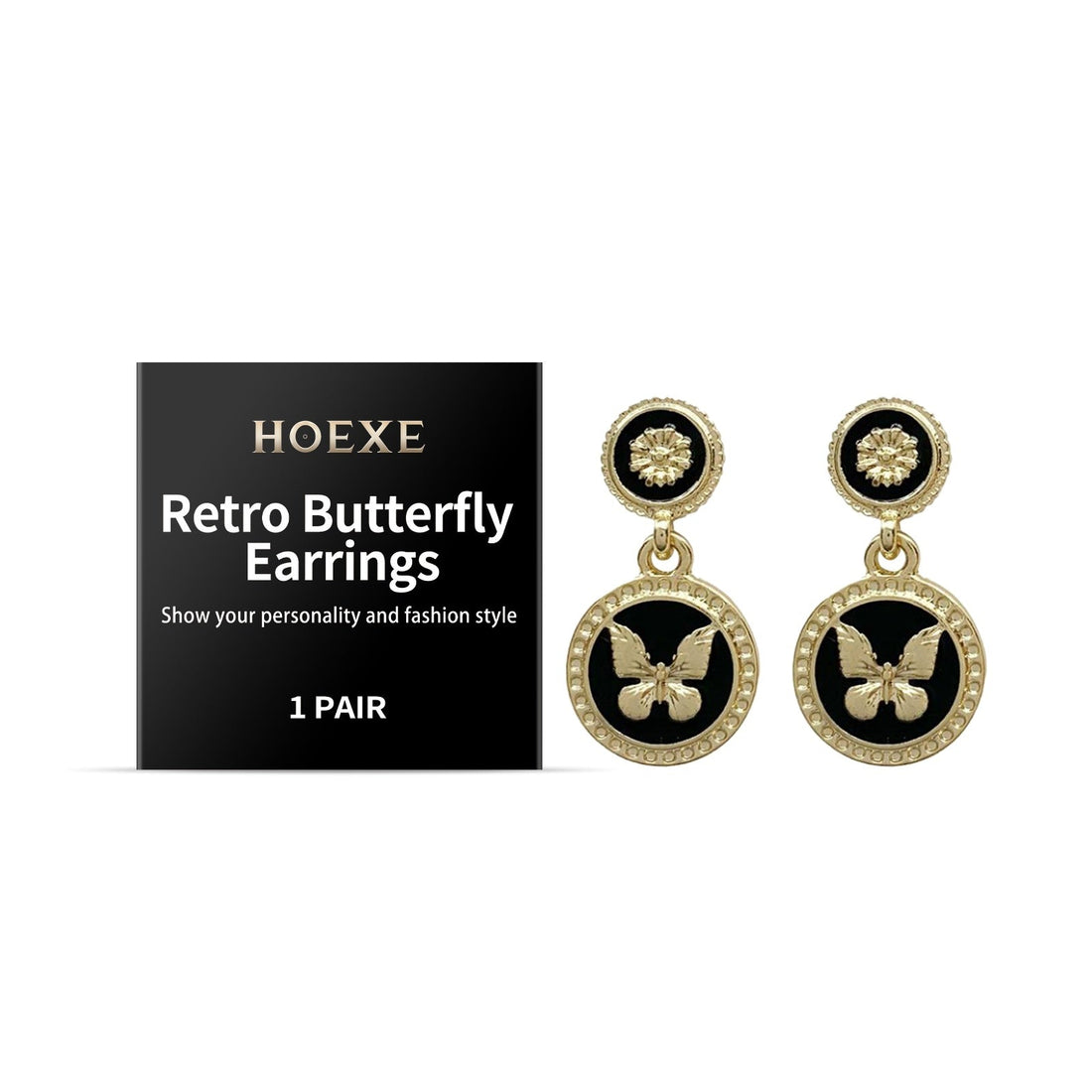 Retro Butterfly Earrings Vintage Style Jewelry for a Chic Unique Look