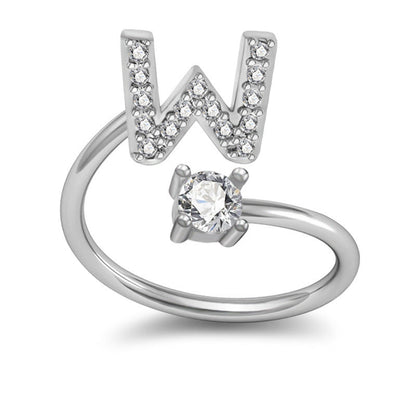 Alphabet Ring - Stylish 26 Letter English Jewellery