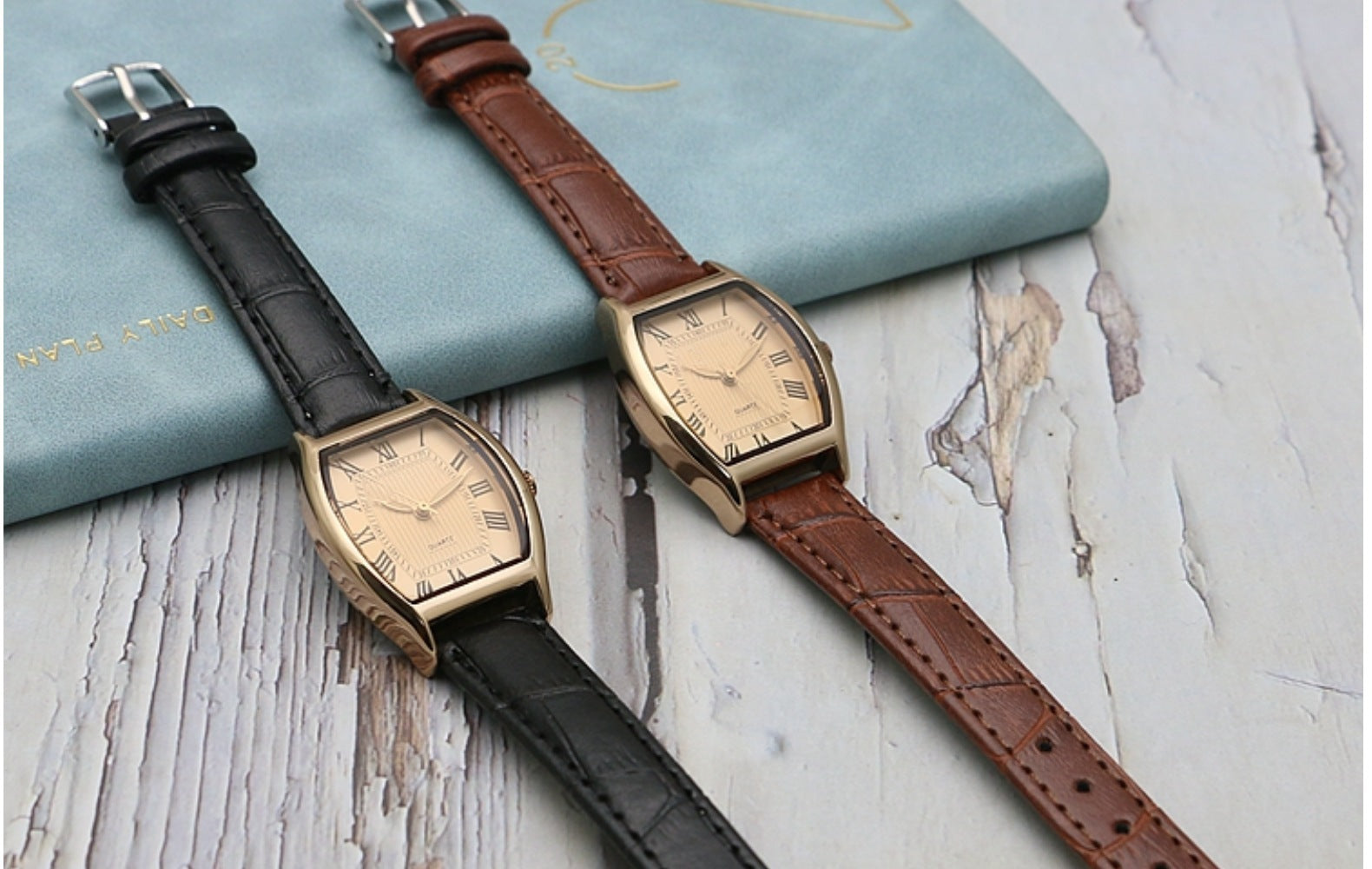 Bucket-shaped Simple Waterproof Quartz Watch