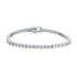 S925 Sterling Silver Electroplated Zircon Tennis Bracelet for Women