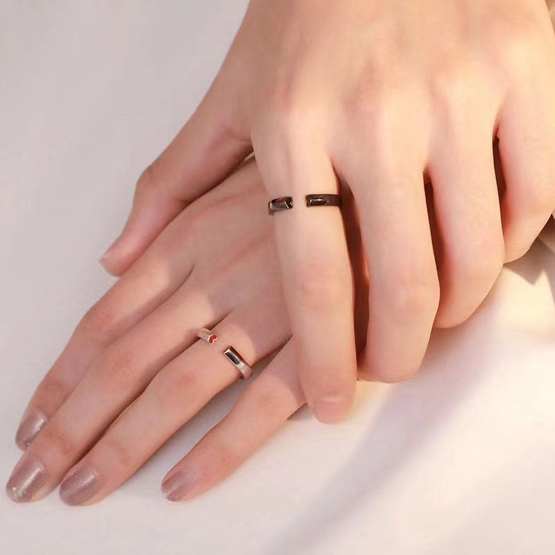 Heart Ring - Fashion Fingertip Heart Couple Rings