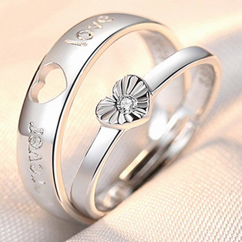 Rings Opening Wedding Simulation Diamond Ring