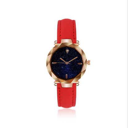 Starry Sky Dial Simple Women&