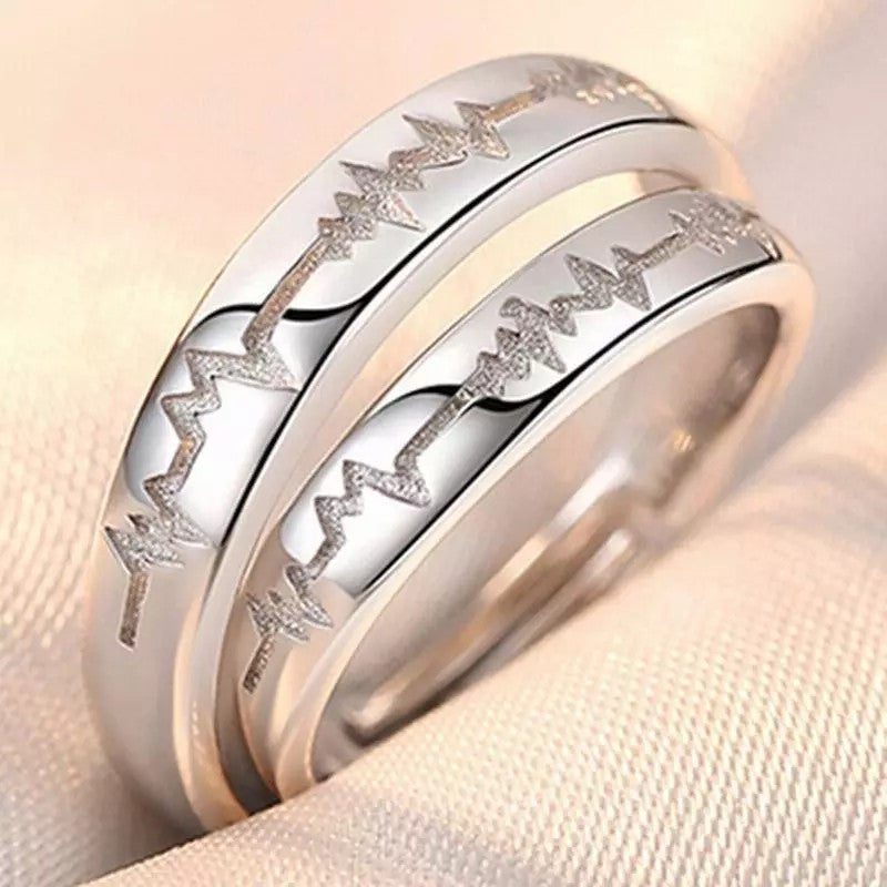 Rings Opening Wedding Simulation Diamond Ring