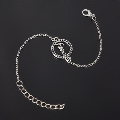 Simple Style Silver Plated Charm Bracelet Jewelry Gift Wedding Banquet