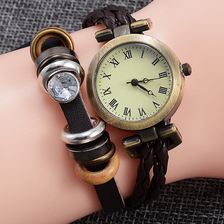 Vintage Craft Bracelet Watch Women&