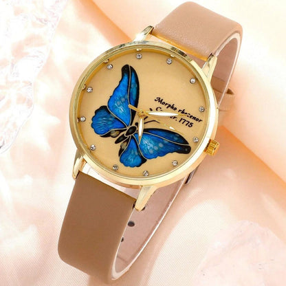 J5pcsset All-match Fashion Butterfly Women&