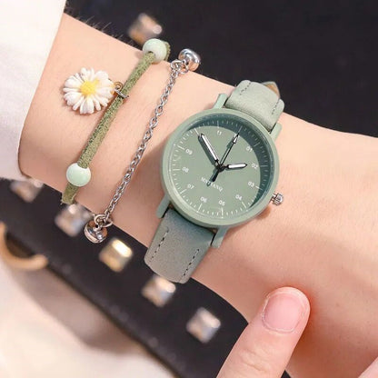 Korean Simple Temperamental Girls Antique Mori Style Antique Watch