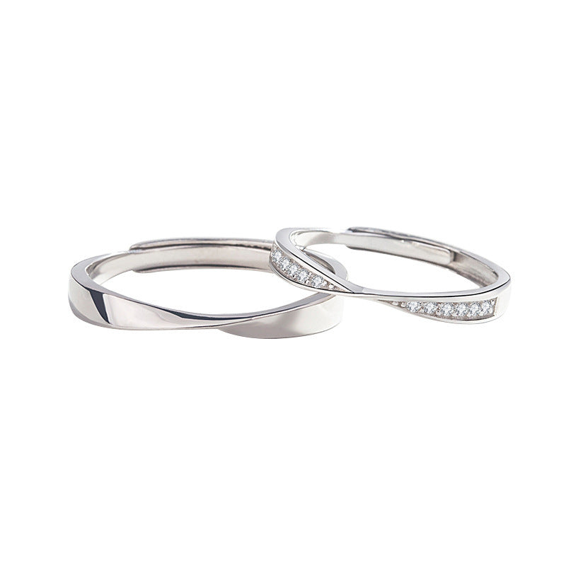 Man Ring - Simple and Fashionable Sterling Silver Rings