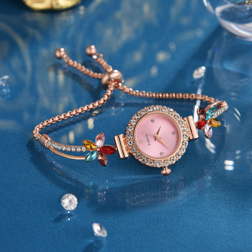 Stylish rose gold women&