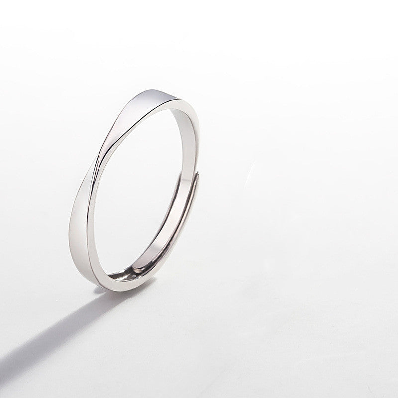 Man Ring - Simple and Fashionable Sterling Silver Rings