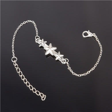 Simple Style Silver Plated Charm Bracelet Jewelry Gift Wedding Banquet