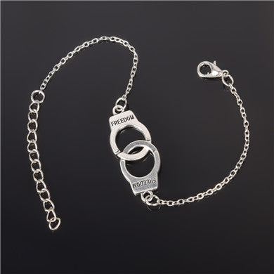 Simple Style Silver Plated Charm Bracelet Jewelry Gift Wedding Banquet