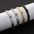 John Hardy Dragon Bracelet - Titanium Steel Gold Jewelry