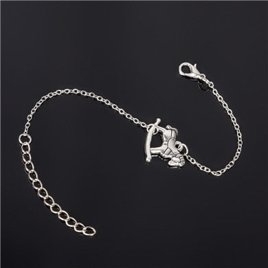 Simple Style Silver Plated Charm Bracelet Jewelry Gift Wedding Banquet