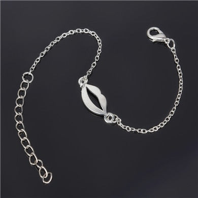 Simple Style Silver Plated Charm Bracelet Jewelry Gift Wedding Banquet