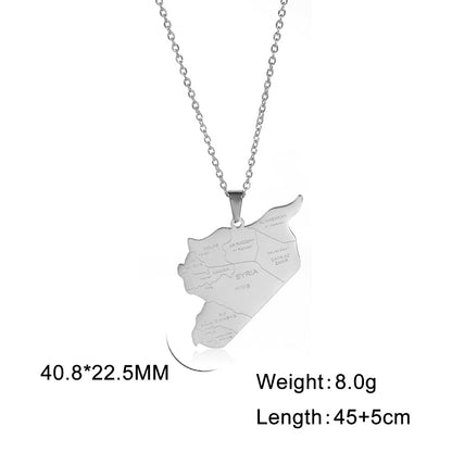 Niche Design Solid Titanium Steel Necklace