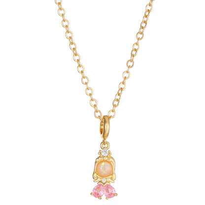 Fairy Princess Necklace Women&