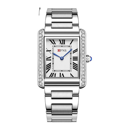 Retro Diamond Inlaid High-end Women&