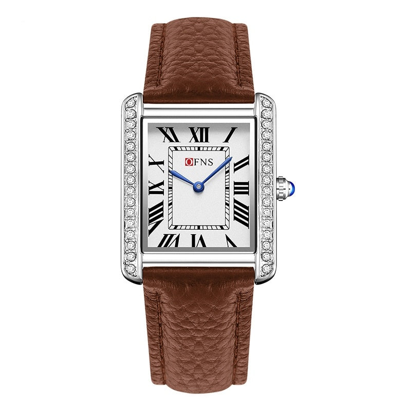 Retro Diamond Inlaid High-end Women&