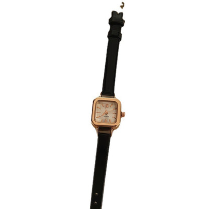 Fashion Simple Ins Style Small Square Watch Schoolgirls&