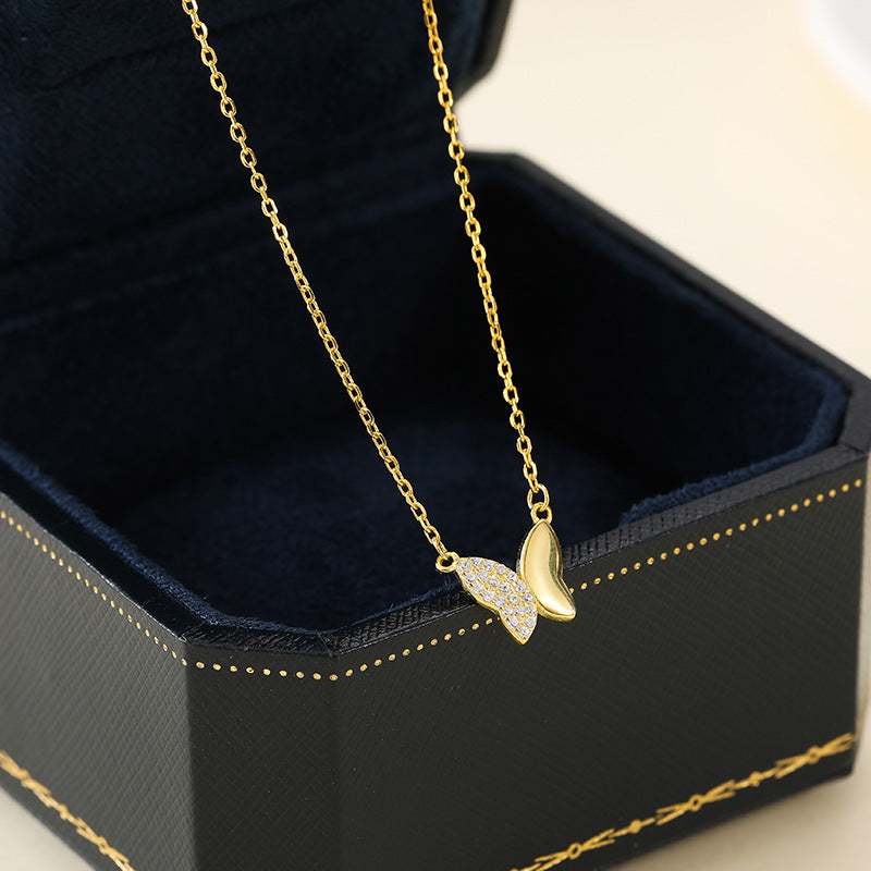 Butterfly Necklace | Stylish Bowknot Clavicle Chain