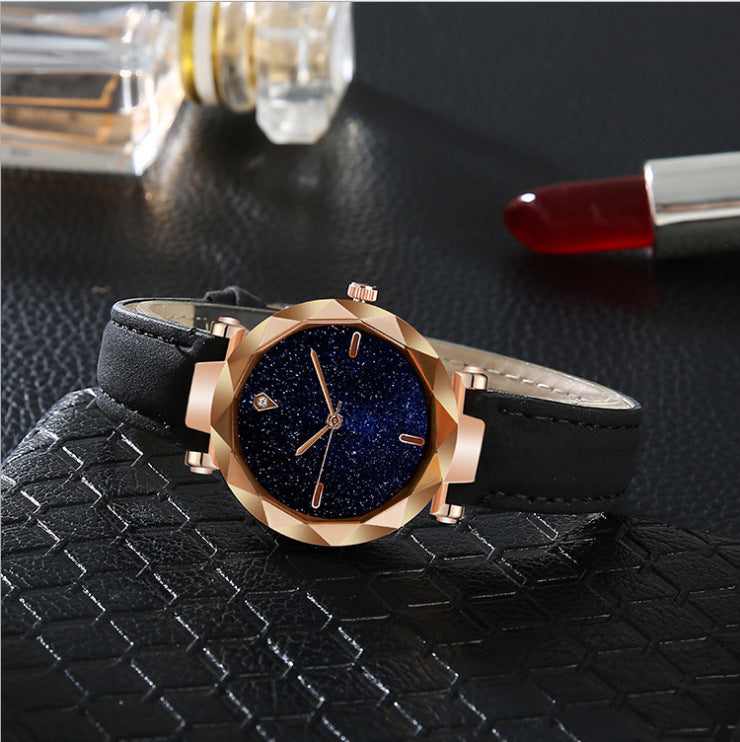 Starry Sky Dial Simple Women&