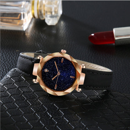 Starry Sky Dial Simple Women&