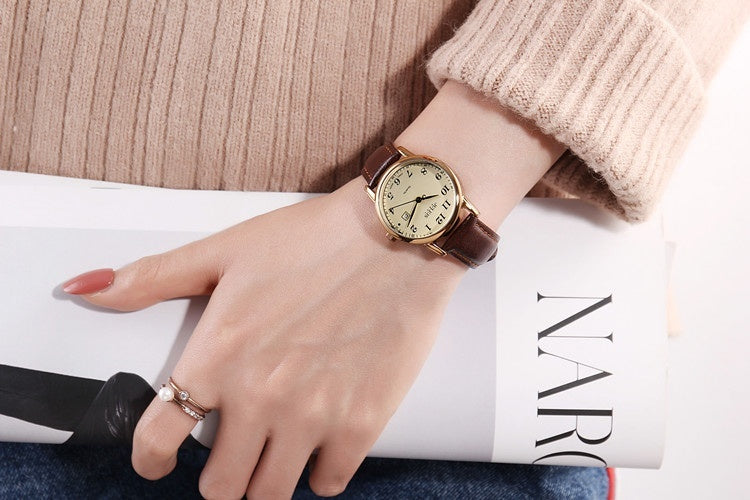 Women Calendar Watch - Retro Digital Casual Timepiece | women watch 